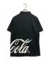 F.C.R.B. (エフシーレアルブリストル) Coca Cola (コカコーラ) ポロシャツ ブラック サイズ:SIZE M 未使用品：9000円