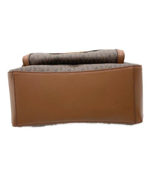 MICHAEL KORS（マイケル・コース）MICHAEL KORS (マイケル・コース) モノグラム バックパック ブラウン サイズ:実寸サイズをご参照下さい。の古着・服飾アイテム