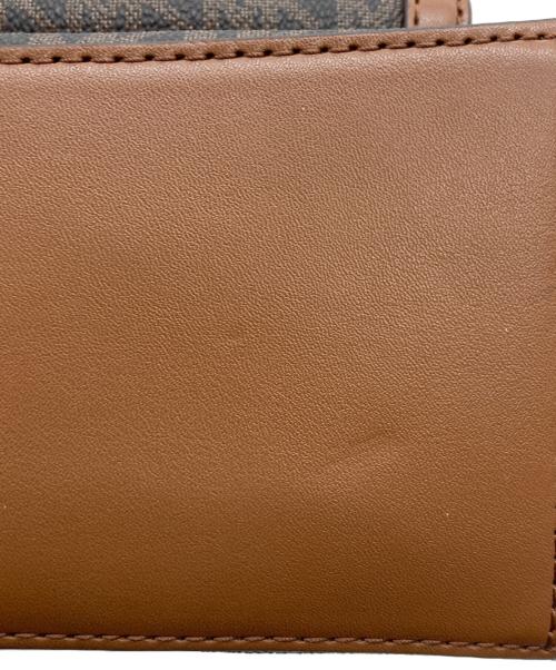 MICHAEL KORS（マイケル・コース）MICHAEL KORS (マイケル・コース) モノグラム バックパック ブラウン サイズ:実寸サイズをご参照下さい。の古着・服飾アイテム