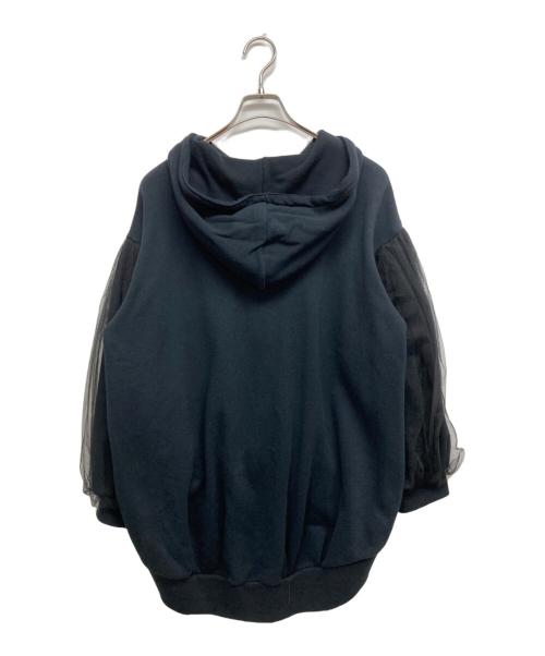 COEL（コエル）COEL (コエル) チュールジップパーカー ブラック サイズ:SIZE Free 未使用品の古着・服飾アイテム