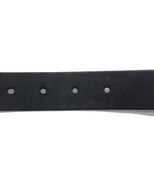 FENDI（フェンディ）FENDI (フェンディ) ズッカロゴバックル レザーベルト ブラックの古着・服飾アイテム