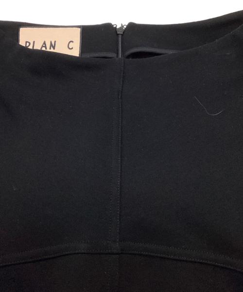 PLAN C（プランシー）PLAN C (プランシー) 変形ボンディングスカート ブラック サイズ:SIZE 36の古着・服飾アイテム