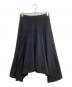 PLAN C（プランシー）の古着「変形ボンディングスカート」｜ブラック
