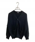 cash&barbaキャッシュ&バルバ）の古着「MONGOLIAN CASHMERE CARDIGAN」｜ブラック