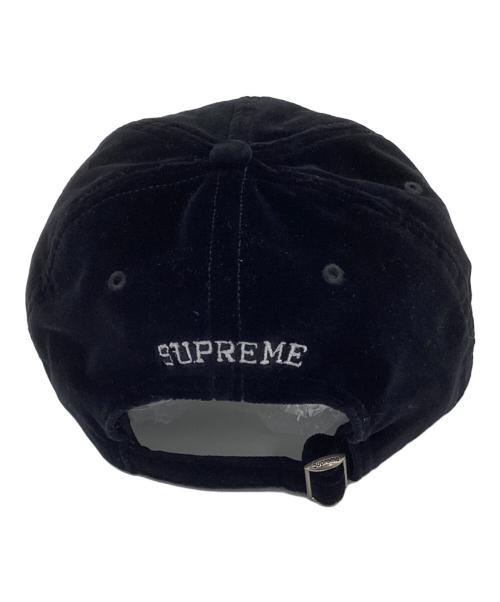 SUPREME（シュプリーム）SUPREME (シュプリーム) Sロゴベロアキャップ ブラックの古着・服飾アイテム