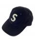 SUPREME（シュプリーム）の古着「Sロゴベロアキャップ」｜ブラック