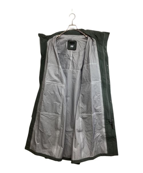 HELLY HANSEN（ヘリーハンセン）HELLY HANSEN (ヘリーハンセン) FLAM RAIN COAT/フロム レイン コート グリーン サイズ:SIZE Lの古着・服飾アイテム