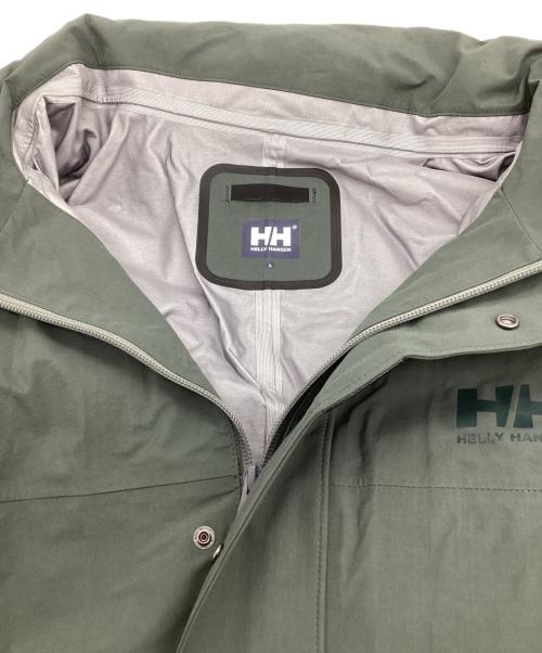 HELLY HANSEN（ヘリーハンセン）HELLY HANSEN (ヘリーハンセン) FLAM RAIN COAT/フロム レイン コート グリーン サイズ:SIZE Lの古着・服飾アイテム