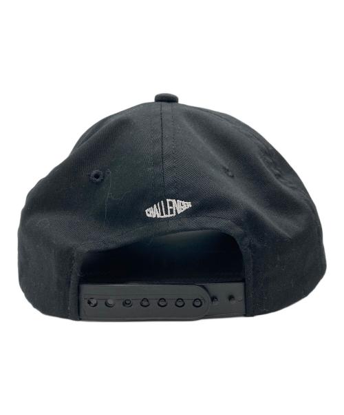 CHALLENGER（チャレンジャー）CHALLENGER (チャレンジャー) NOISE キャップ ブラック サイズ:実寸サイズをご参照下さい。の古着・服飾アイテム