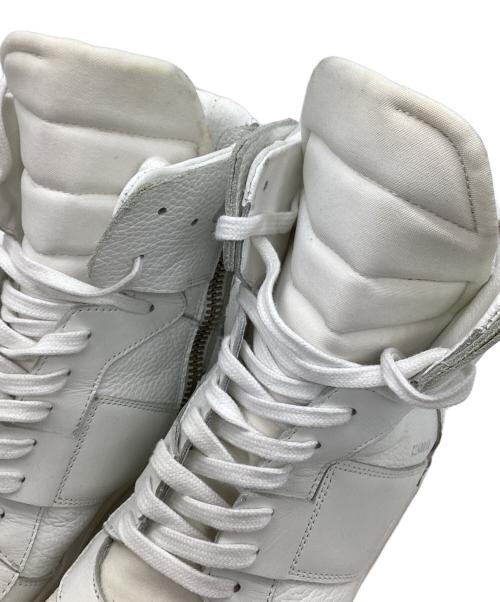 CINZIA ARAIA（チンツィア アライア）CINZIA ARAIA (チンツィア アライア) ハイカットスニーカーブーツ ホワイト サイズ:SIZE 42の古着・服飾アイテム