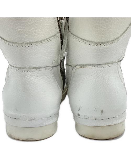 CINZIA ARAIA（チンツィア アライア）CINZIA ARAIA (チンツィア アライア) ハイカットスニーカーブーツ ホワイト サイズ:SIZE 42の古着・服飾アイテム