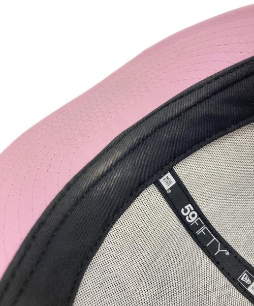 SUPREME（シュプリーム）SUPREME (シュプリーム) New Era (ニューエラ) WINDSTOPPER Earflap Box Logo ピンク サイズ:7 3/8の古着・服飾アイテム