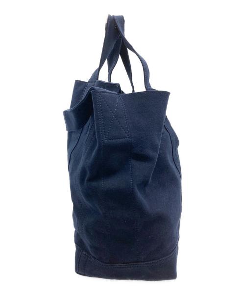 zattu（ザッツ）zattu (ザッツ) スエードトートバッグ ネイビー サイズ:実寸サイズをご参照下さい。の古着・服飾アイテム