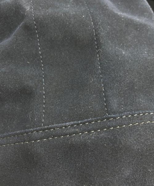 zattu（ザッツ）zattu (ザッツ) スエードトートバッグ ネイビー サイズ:実寸サイズをご参照下さい。の古着・服飾アイテム