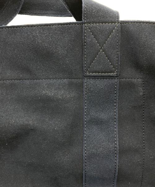 zattu（ザッツ）zattu (ザッツ) スエードトートバッグ ネイビー サイズ:実寸サイズをご参照下さい。の古着・服飾アイテム