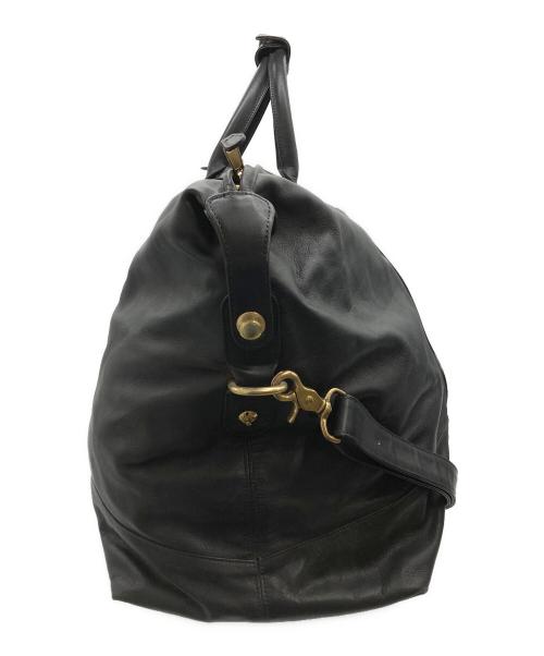 COACH（コーチ）COACH (コーチ) カウハイドレザーボストンバッグ ブラックの古着・服飾アイテム