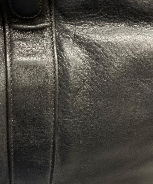 COACH（コーチ）COACH (コーチ) カウハイドレザーボストンバッグ ブラックの古着・服飾アイテム