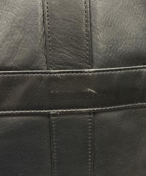 COACH（コーチ）COACH (コーチ) カウハイドレザーボストンバッグ ブラックの古着・服飾アイテム