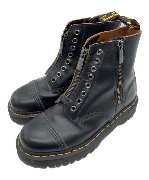 Dr.Martens（ドクターマーチン）Dr.Martens (ドクターマーチン) BEX LL レースレス 8ホール ブーツ ブラック サイズ:SIZE24cmの古着・服飾アイテム