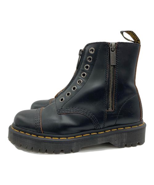 Dr.Martens（ドクターマーチン）Dr.Martens (ドクターマーチン) BEX LL レースレス 8ホール ブーツ ブラック サイズ:SIZE24cmの古着・服飾アイテム