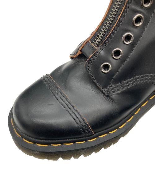 Dr.Martens（ドクターマーチン）Dr.Martens (ドクターマーチン) BEX LL レースレス 8ホール ブーツ ブラック サイズ:SIZE24cmの古着・服飾アイテム