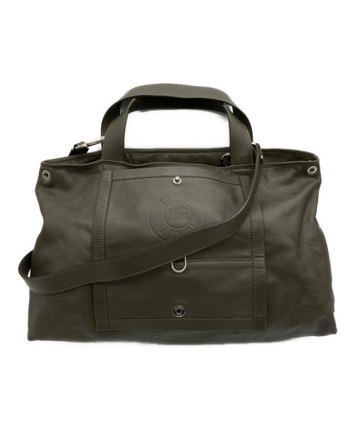 JIL SANDER NAVY（ジルサンダー ネイビー）JIL SANDER NAVY (ジルサンダー ネイビー) トートバッグ カーキ サイズ:実寸サイズをご参照下さい。の古着・服飾アイテム