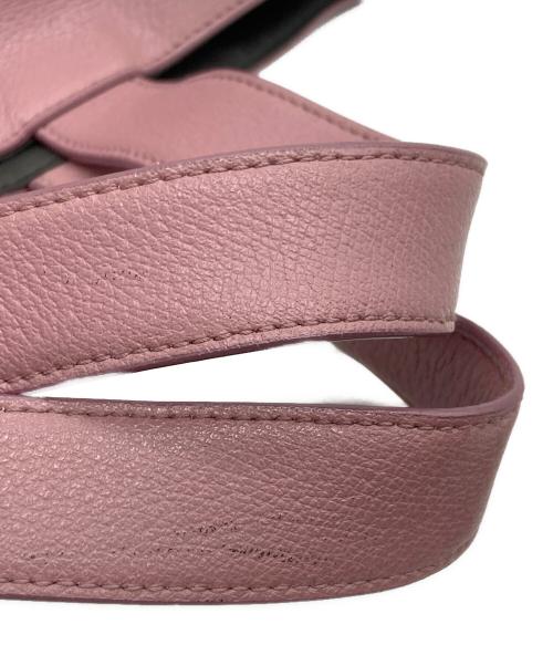 JIL SANDER NAVY（ジルサンダー ネイビー）JIL SANDER NAVY (ジルサンダー ネイビー) トートバッグ ピンク サイズ:実寸サイズをご参照下さい。　の古着・服飾アイテム