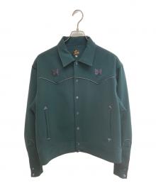 Needles（ニードルズ）の古着「パイピング カウボーイ ジャケット」｜グリーン