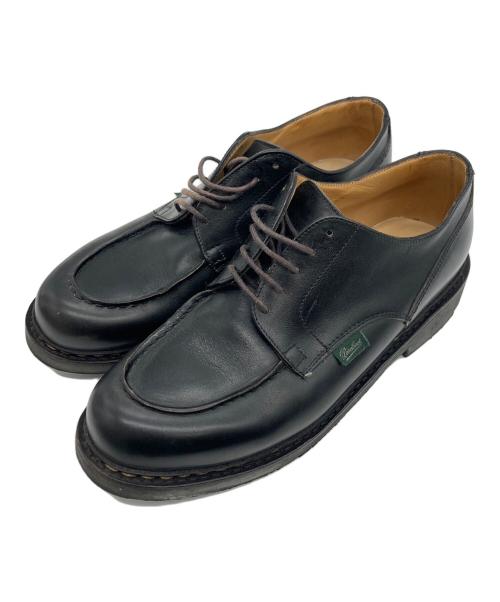 PARABOOT（パラブーツ）PARABOOT (パラブーツ) CHAMBORD/Uチップレザーシューズ ブラック サイズ:7 1/2 Kの古着・服飾アイテム