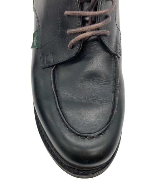 PARABOOT（パラブーツ）PARABOOT (パラブーツ) CHAMBORD/Uチップレザーシューズ ブラック サイズ:7 1/2 Kの古着・服飾アイテム