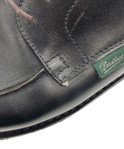 PARABOOT（パラブーツ）PARABOOT (パラブーツ) CHAMBORD/Uチップレザーシューズ ブラック サイズ:7 1/2 Kの古着・服飾アイテム
