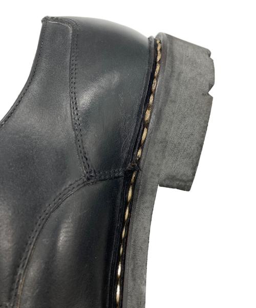 PARABOOT（パラブーツ）PARABOOT (パラブーツ) CHAMBORD/Uチップレザーシューズ ブラック サイズ:7 1/2 Kの古着・服飾アイテム