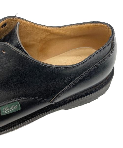 PARABOOT（パラブーツ）PARABOOT (パラブーツ) CHAMBORD/Uチップレザーシューズ ブラック サイズ:7 1/2 Kの古着・服飾アイテム