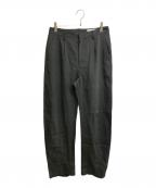 LEMAIREルメール）の古着「Curved Suit Pants カーブスーツパンツ」｜グレー