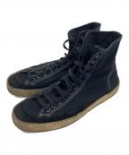 LEMAIREルメール）の古着「HI SNEAKERS/ハイカットスニーカー」｜ブラック