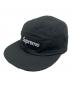 SUPREME（シュプリーム）の古着「Reversible Terry Camp Cap」｜ブラック