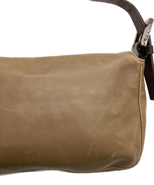 FENDI（フェンディ）FENDI (フェンディ) オールレザーワンショルダーバッグ ブラウン サイズ:実寸サイズをご参照下さい。の古着・服飾アイテム