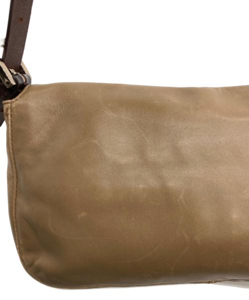 FENDI（フェンディ）FENDI (フェンディ) オールレザーワンショルダーバッグ ブラウン サイズ:実寸サイズをご参照下さい。の古着・服飾アイテム