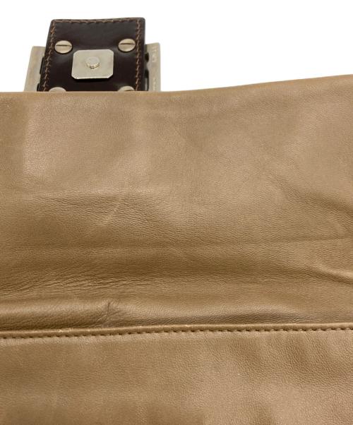 FENDI（フェンディ）FENDI (フェンディ) オールレザーワンショルダーバッグ ブラウン サイズ:実寸サイズをご参照下さい。の古着・服飾アイテム