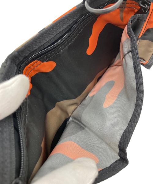 PORTER（ポーター）PORTER (ポーター) PS CAMO WALLET オレンジの古着・服飾アイテム