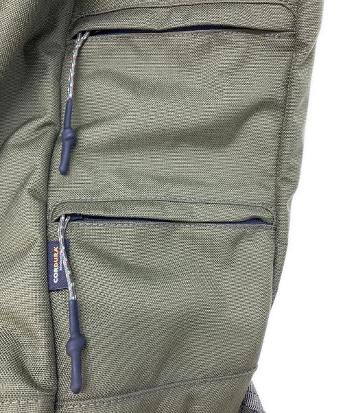 POLO RALPH LAUREN（ポロ・ラルフローレン）POLO RALPH LAUREN (ポロ・ラルフローレン) ナイロン オックスフォード アウトドア バックパック オリーブの古着・服飾アイテム