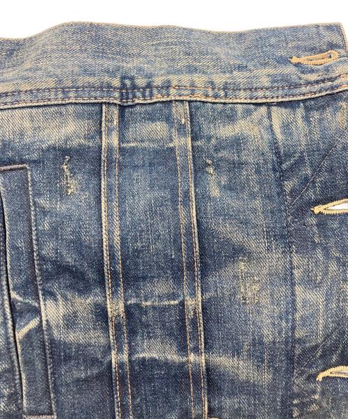 POLO RALPH LAUREN（ポロ・ラルフローレン）POLO RALPH LAUREN (ポロ・ラルフローレン) NAIOMI GLASSES (ナイオミ・グラスズ) トラッカージャケット インディゴ サイズ:SIZE Sの古着・服飾アイテム