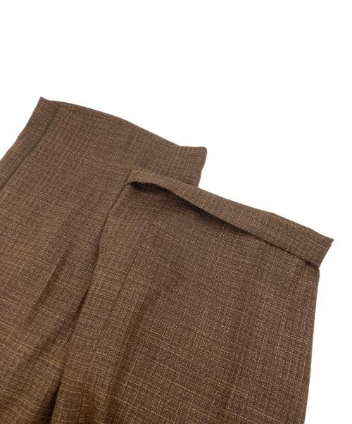 Lily Brown（リリーブラウン）Lily Brown (リリーブラウン) ハートチャームサイドラインパンツ ブラウン サイズ:SIZE0の古着・服飾アイテム