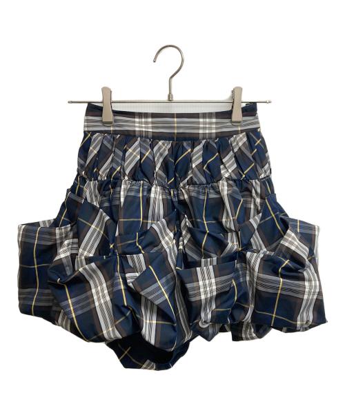 Snidel（スナイデル）Snidel (スナイデル) ペタルバルーンスカショーパン ネイビー サイズ:SIZE0の古着・服飾アイテム