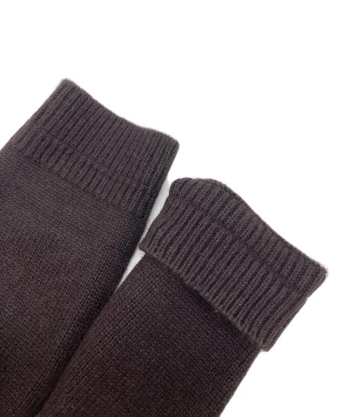 HER LIP TO（ハーリップトゥ）HER LIP TO (ハーリップトゥ) H Logo Argyle Knit Pullover ブラウン サイズ:SIZE Mの古着・服飾アイテム