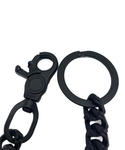 TAKAHIROMIYASHITA TheSoloIst.（タカヒロミヤシタ ザソロイスト）TAKAHIROMIYASHITA TheSoloIst. (タカヒロミヤシタ ザソロイスト) bone shaped wallet chaine. ブラックの古着・服飾アイテム