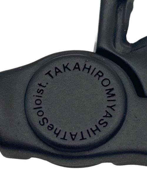 TAKAHIROMIYASHITA TheSoloIst.（タカヒロミヤシタ ザソロイスト）TAKAHIROMIYASHITA TheSoloIst. (タカヒロミヤシタ ザソロイスト) bone shaped wallet chaine. ブラックの古着・服飾アイテム