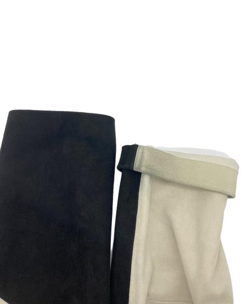 FORSOMEONE（フォーサムワン）FORSOMEONE (フォーサムワン) シープレザージャケット ブラック×ホワイト サイズ:SIZE50の古着・服飾アイテム