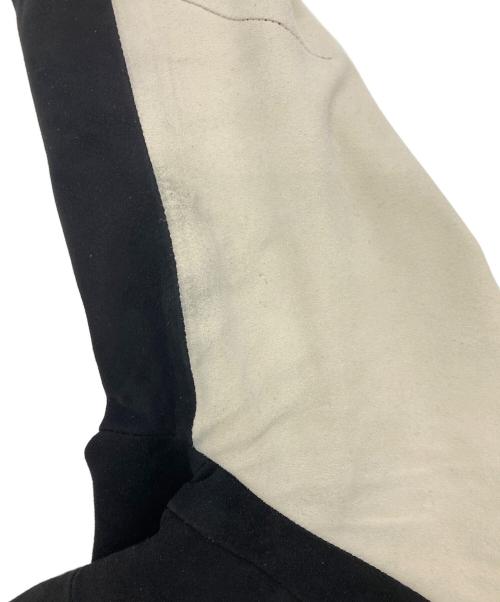 FORSOMEONE（フォーサムワン）FORSOMEONE (フォーサムワン) シープレザージャケット ブラック×ホワイト サイズ:SIZE50の古着・服飾アイテム