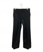 BOTTEGA VENETAボッテガベネタ）の古着「Curved Pants」｜ブラック